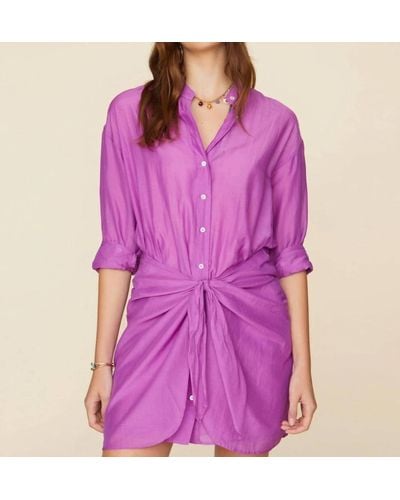 Xirena Arly Mini Dress - Purple
