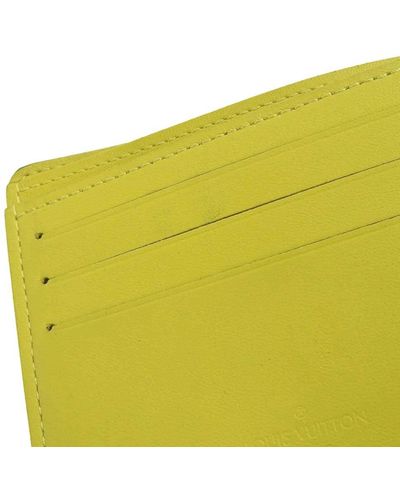 Louis Vuitton Canvas Wallet (pre-owned) - Yellow