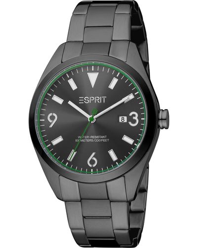 Esprit Es1g304m0225 Mason 40mm Quartz Watch - Gray
