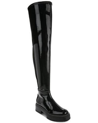 Sam Edelman Lydia Lug-sole Over-the-knee Boots - Black