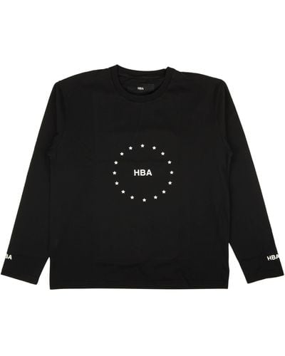 Hood By Air Black Stars Long Sleeve T-shirt
