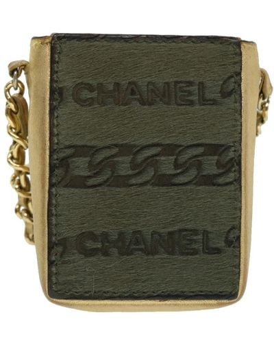 Chanel Leather Wallet (pre-owned) - Green