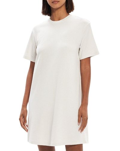 Theory Perfect St Mini Dress - White