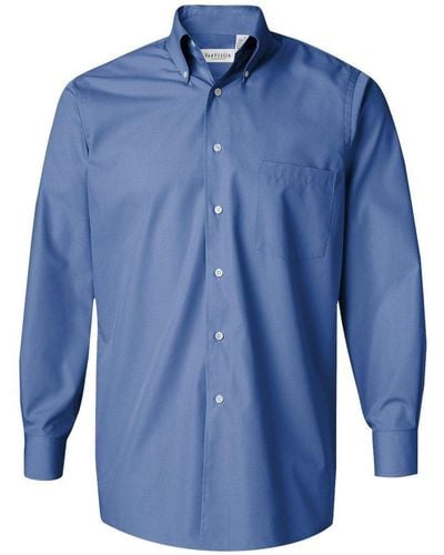 Van Heusen Silky Poplin Shirt - Blue