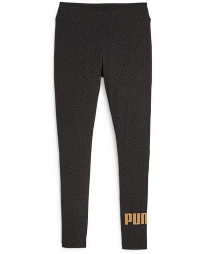 PUMA Ess+ Logo Love Printed leggings - Black