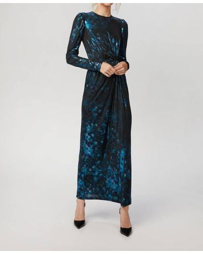 In the mood for love Anoushka Dress - Blue