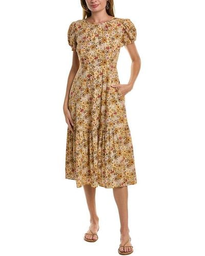 Madewell Libby Midi Dress - Natural