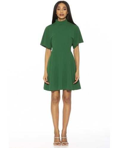 Alexia Admor Autumn Dress - Green