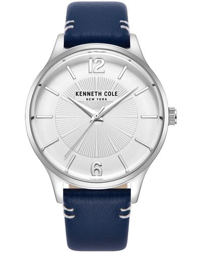 Kenneth Cole New York 43mm Quartz Watch Kcwga2270601 - Blue