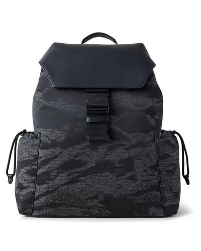 Mulberry Utility Postman's Buckle Backpack - Black