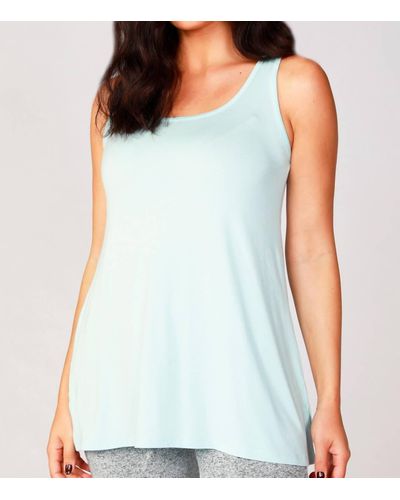 French Kyss Tunic Tank - Blue