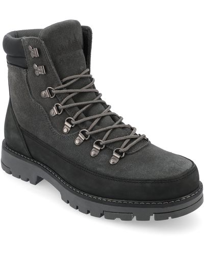 Territory Dunes Water Resistant Lace-up Boot - Black