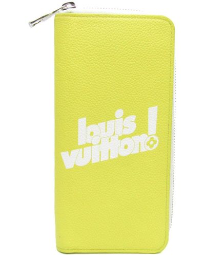 Louis Vuitton Zippy Wallet Vertical Leather Wallet (pre-owned) - Yellow