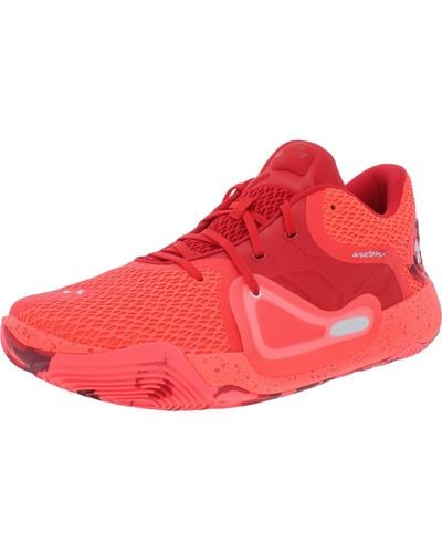 Under Armour Ua Tb Spawn 2 Fitness Lifestyle Athletic And Training Shoes - Red