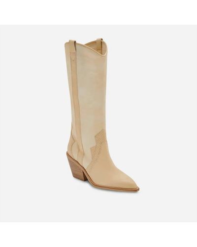 Dolce Vita Navene Boots - Natural