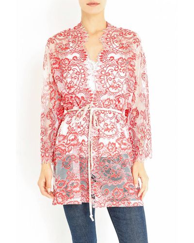 Loyd/Ford Lace Coat - Red