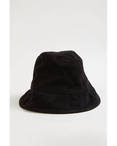 DEADWOOD Buck Suede Hat - Black