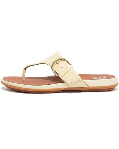 Fitflop Gracie Toe-post Sandal - Brown