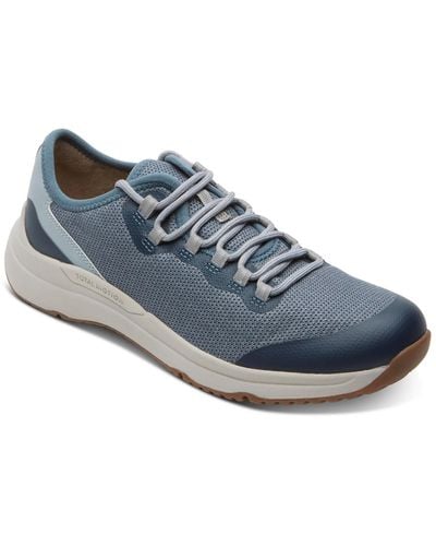 Rockport Tm Trail W Spt Lace Lace-up Water Resistant Athletic And Training Shoes - Blue