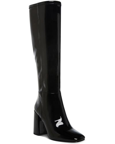 Madden Girl Winsloww Solid Tall Knee-high Boots - Black