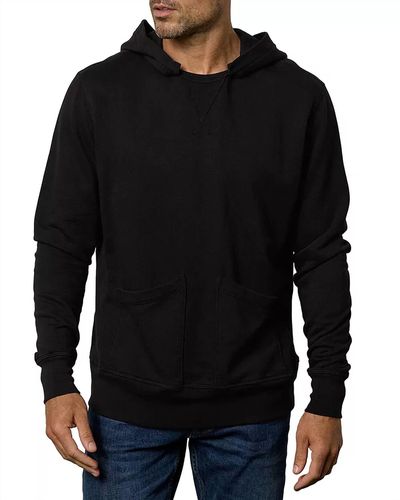 Velvet By Graham & Spencer Grant French Terry Hoodie - Black