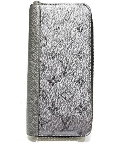 Louis Vuitton Zippy Wallet Vertical Canvas Wallet (pre-owned) - Gray