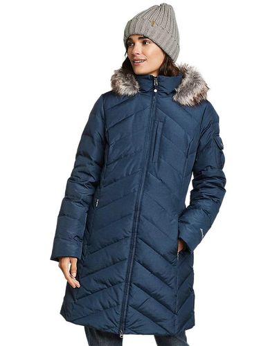 Eddie Bauer Crystal Ridge Down Parka - Blue