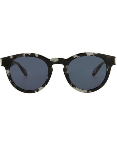 Just Cavalli Round-frame Acetate Sunglasses - Blue