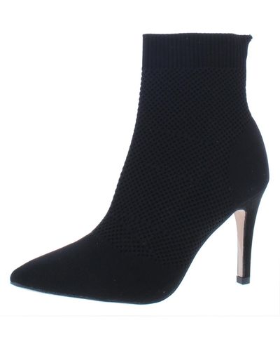 MIA Mckinley Knit Ankle Sock Boot - Black