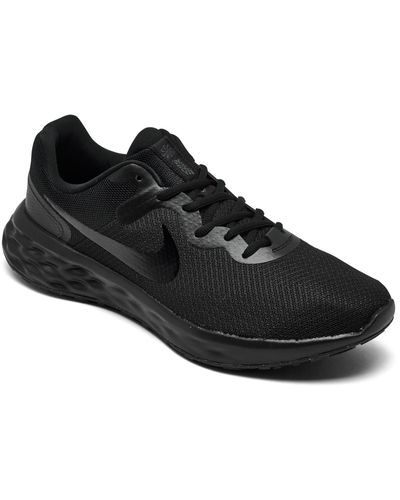 Nike Revolution 6 Next Nature Fitness Running Athletic And Training Shoes - Black