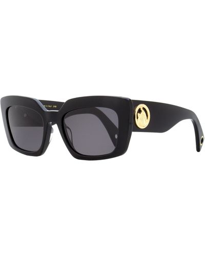 Lanvin Rectangular Sunglasses Lnv615s 001 55mm - Black