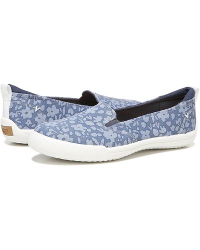 Dr. Scholls Jinxy Canvas Slip On Casual And Fashion Sneakers - Blue