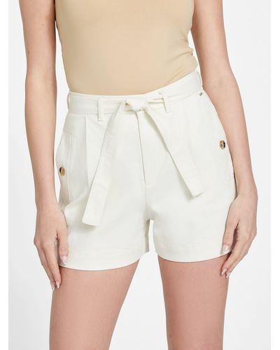 Guess Factory Suki Belted Shorts - Multicolor