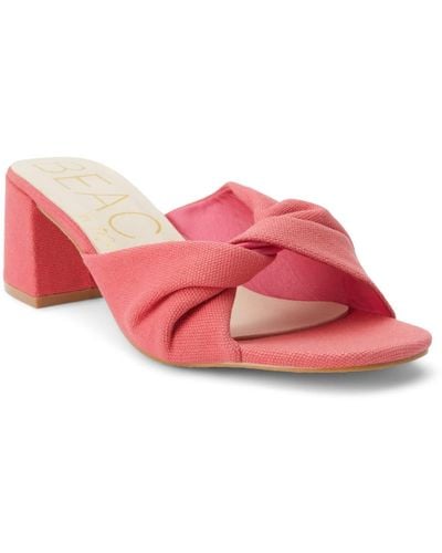 Matisse Juno Heeled Sandal - Red