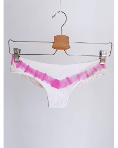 Martha Rey Tulum Bikini Bottom - Pink