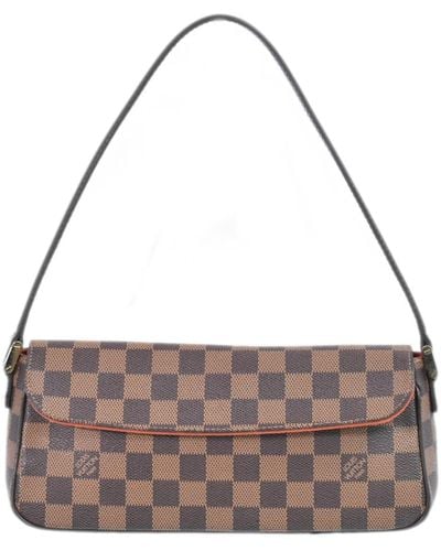 Louis Vuitton Recoleta Canvas Shoulder Bag (pre-owned) - Metallic