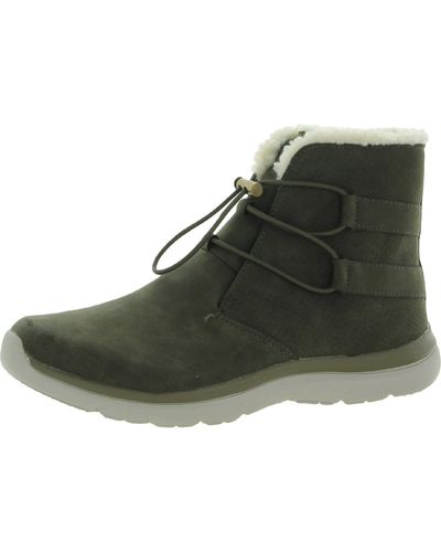 Ryka Evie Exotic Cold Weather Winter & Snow Boots - Green