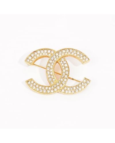 Chanel Coco 174 Brooch Plated - Metallic