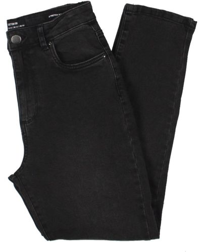 Cotton On Distressed Stretch Skinny Jeans - Black