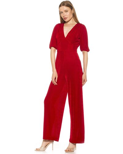 Alexia Admor Ivy Jumpsuit - Red