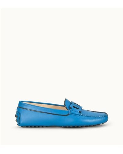 Tod's Kate Gommino Driving Shoes - Blue