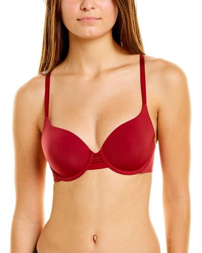 Le Mystere Second Skin Smoother Bra - Red