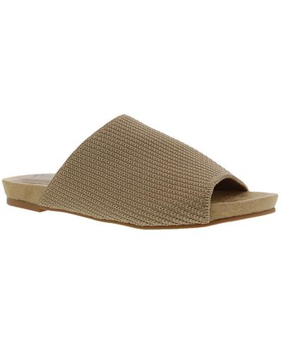Bellini Nigh Slip On Flat Slide Sandals - Brown