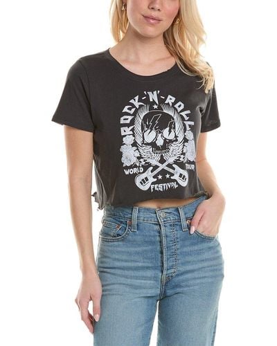 Prince Peter Rock Skull Guitar T-shirt - Black