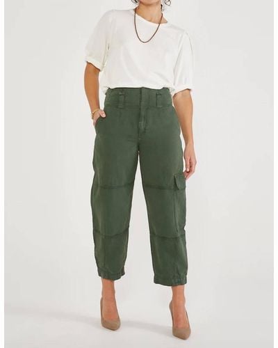 eTica Juni Relaxed Cargo Pant - Green