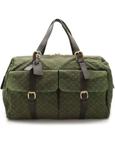 Louis Vuitton Sac Sport Canvas Shoulder Bag (pre-owned) - Green