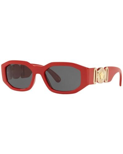 Versace 53 Mm Sunglasses - Black