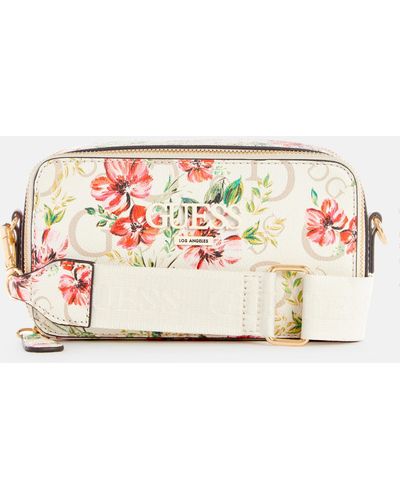 Guess Factory Lewistown Double-zip Crossbody - Multicolor