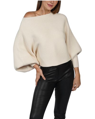 Love Token Luann Dolman Sleeve Sweater - Natural