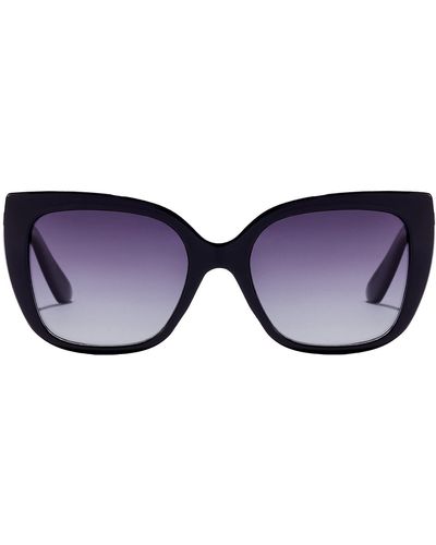 Hawkers Brigitte Hbri22bgtp Bgtp Butterfly Polarized Sunglasses - Black